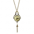 American Coin Treasures Glass Ball Bronze Watch Necklace