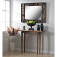 Jobi Birch Bark Wood Wall Mirror