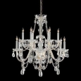 Crystorama Lighting Group 1135-CL-I Traditional Crystal 12 Light 31