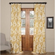 Exclusive Fabrics Lacuna Cotton Printed Curtain Panel