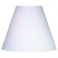 Design Match 14-inch White Linen Round Shade