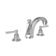 Newport Brass 910C Astor 1.2 GPM Widespread Bathroom Faucet with Lever Handles - Pop-Up Drain Assembly Included