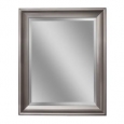 Headwest Transitional Brush Nickel Wall Mirror