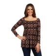 24/7 Comfort Apparel Vineyard Tunic Top