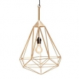 Brass Geometric Pendant by World Interiors