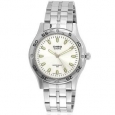 Casio Men's MTP-1243D-7A 'Classic' Stainless Steel Watch - Silver