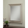 Sandberg Furniture Champagne Silver 36 x 30-inch Wall Mirror