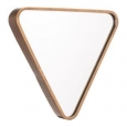 Triangle Mirror Gold