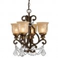 Crystorama Lighting Group 7504-CL-S Norwalk 4 Light 17