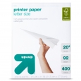 up & up 400ct Printer Paper - 8.5 in. x 11 in.