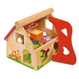 Eichhorn Wooden Shape Sorter House