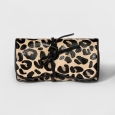 Women's Jewelry Roll with Interior Jewelry Organizer - A New Day Leopard Print,