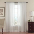 Vue Signature Textured Chiffon Window Curtain Panel