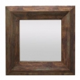 Wall Mirror - Benzara - Brown