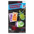 16ct Valentine's Day Mello Smello Bug Gel Cling Cards, Multi-Colored