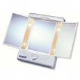 Conair Illumina Collection 1x/ 5x Lighted 3-panel Make-up Mirror