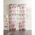 No. 918 Kiki Voile Sheer Print Rod Pocket Curtain Panel