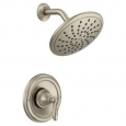 Moen T2252EP Brantford Pressure Balanced Shower Trim Package with Single Function Rain Shower Head - Less Valve