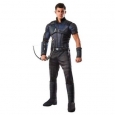 Rubie's Men's Captain America: Civil War Deluxe Muscle Chest Hawkeye Costume, Mu