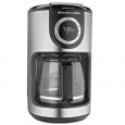 KitchenAid KCM1202OB Onyx Black 12-cup Glass Carafe Coffee Maker