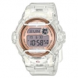 Casio Women's G-Shock BG169G-7B Rubber Clear Ana-Digital Watch