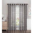 Window Elements Botanica Faux Linen Semi-Sheer Extra Wide 54 x 84 Grommet Curtain Panel - 54 x 84