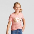 Girls' Star Wars Short Sleeve T-Shirt - Coral S, Pink