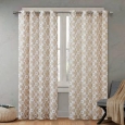 Urban Habitat June Printed Sheer Curtain Panel 3-Color Option