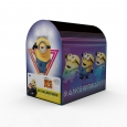 32ct Valentine's Day Minions Despicable Me 3 Mailbox and Cards, Multi-Colored