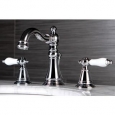 Classic Widespread Chrome Bathroom Faucet