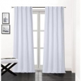 Soho Rod Pocket Window Curtain Panels with Thermal Lining, Set of 2, 84