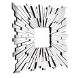 Zuo Modern Bang Mirror Bang Frameless Sunburst Square Mirror