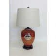 Mystical Bird Gourd Porcelain Table Lamp