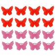 16ct Valentine's Day Butterfly Rings - Spritz, Multi-Colored