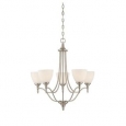 Savoy House Herndon Satin Nickel 5-light Chandelier