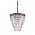 Savoy House Tierney Burnished Bronze-finished Metal 4-light Chandelier