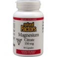 Natural Factors Magnesium Citrate 150 mg - 90 Capsules