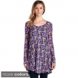 Women's Print Tunic Top