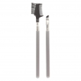 up & up Lash Brow Groomer/Angled Eyeliner Brush Duo