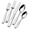 Mikasa Natasha 65-piece 18/10 Stainless Steel Flatware Set