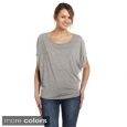 Women's Flowy Circle-draped Top