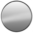 Urban Trends Collection Gunmetal-grey Finish Metal Round Wall Mirrror