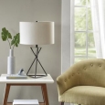 Madison Park Apollo Black Table Lamp