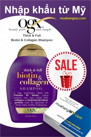 OGX Thick & Full Biotin & Collagen Shampoo