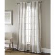 Sherry Kline Claremont Luxury Embroidered Sheer Curtain Panel Pair - 52 x 96