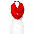 Merona Crinkle Infinity Scarf - Red