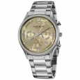 Akribos XXIV Men's Water-resistant Chronograph Gradient-dial Bracelet Watch