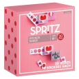 20ct Valentine's Day Sticker Treat Box - Spritz, Pink