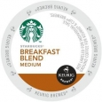 Starbucks Breakfast Blend, K-Cup Portion Pack for Keurig Brewers