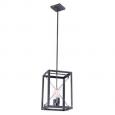 Aztec Lighting Industrial 2-light Black Pendant